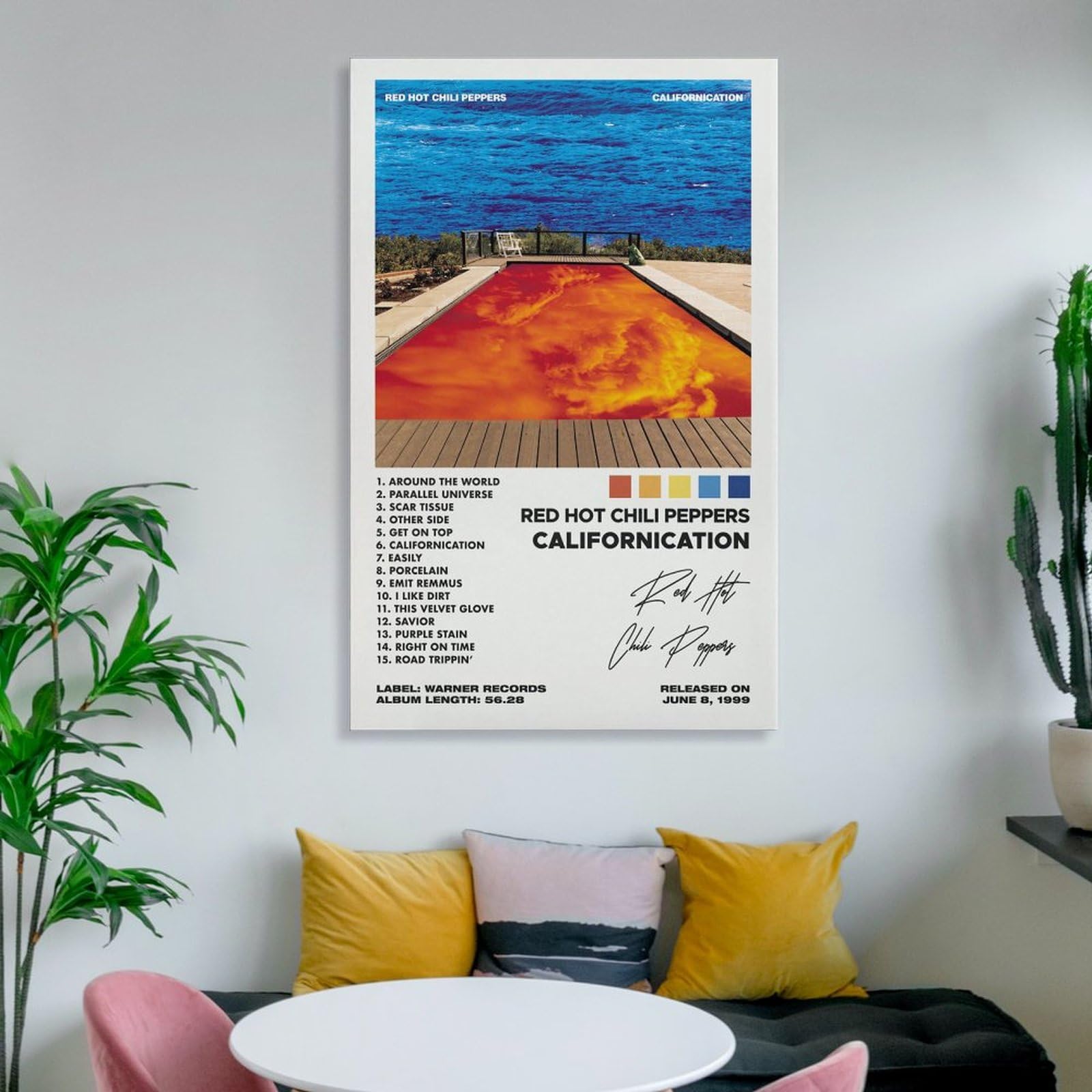 Amazon.com: CJZCJZ Red Hot Chili Peppers Poster